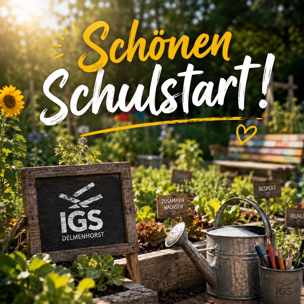 Willkommen zurück – schönen Schulstart