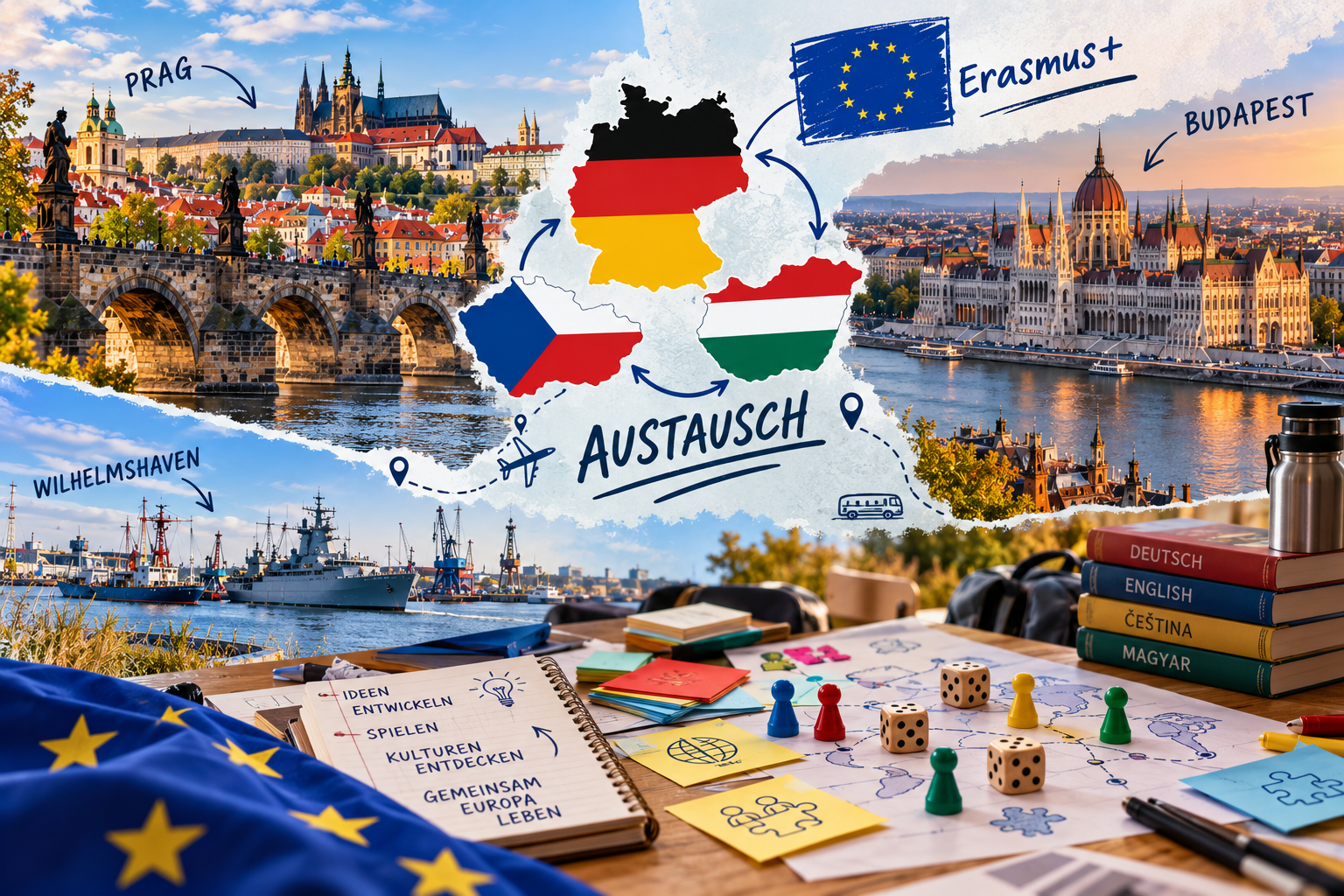 Europa erleben: Erasmus-Projekt verbindet Delmenhorst, Prag und Budapest